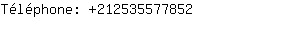 Tlphone: 21253557....