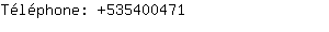 Tlphone: 212-5-3540....