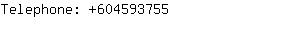 Telephone: 33-6-0459....