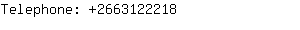 Telephone: 266312....
