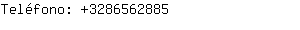 Teléfono: 328656....