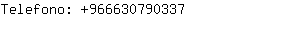 Telefono: 96663079....
