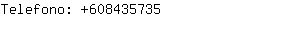 Telefono: 60843....