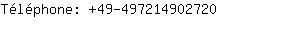 Tlphone: 49-49721490....