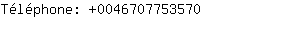 Tlphone: 004670775....