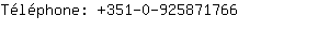 Tlphone: 351-0-92587....