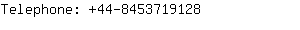 Telephone: 44-845371....