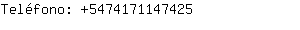 Telfono: 547417114....