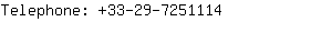 Telephone: 33-29-725....