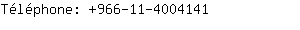 Tlphone: 966-11-400....