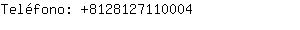 Telfono: 812812711....