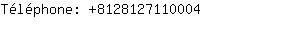 Tlphone: 812812711....
