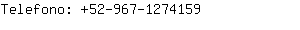 Telefono: 52-967-127....