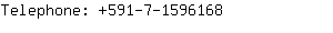 Telephone: 591-7-159....