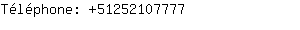 Tlphone: 5125210....