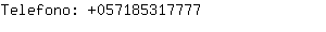 Telefono: 05718531....
