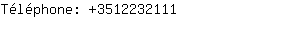 Téléphone: 351223....