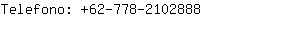 Telefono: 62-778-210....
