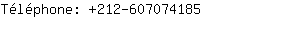 Tlphone: 212-60707....