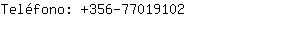 Teléfono: 356-7701....