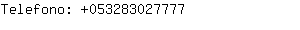 Telefono: 05328302....
