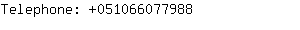 Telephone: 05106607....