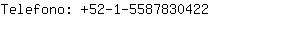 Telefono: 52-1-558783....