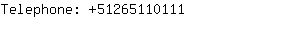 Telephone: 5126511....