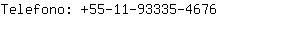 Telefono: 55-11-93335-....