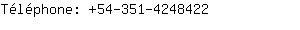 Tlphone: 54-351-424....