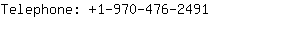 Telephone: 1-970-476-....
