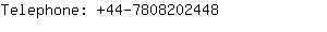 Telephone: 44-780820....