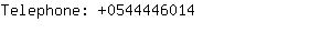 Telephone: 054444....