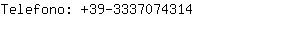 Telefono: 39-333707....