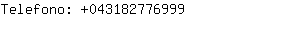 Telefono: 04318277....