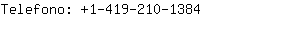 Telefono: 1-419-210-....