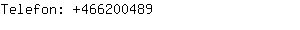 Telefon: 46620....