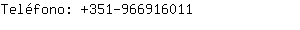 Teléfono: 351-96691....
