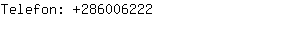 Telefon: 28600....