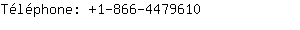 Tlphone: 1-866-447....