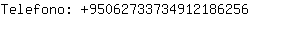 Telefono: 9506273373491218....