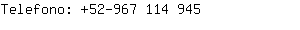 Telefono: 52-967 114....