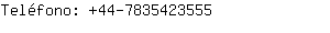 Teléfono: 44-783542....