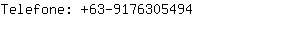 Telefone: 63-917630....