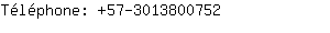 Téléphone: 57-301380....