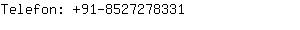 Telefon: 91-852727....