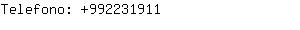 Telefono: 99223....