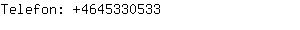 Telefon: 464533....