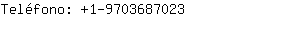 Teléfono: 1-970368....