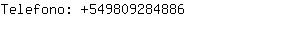 Telefono: 54980928....